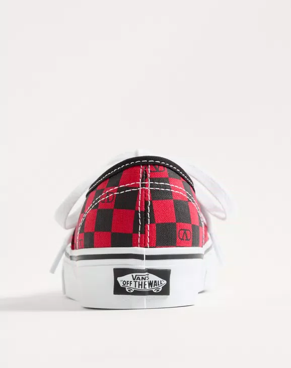Valentino Valentino Garavani And Vans Low-Top Trainer In Fabric With VLogo Checkerboard Print - Image 2